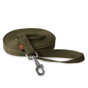 Firedog Zweetlijn 25 mm robust karabijnhaak 15 m Khaki
